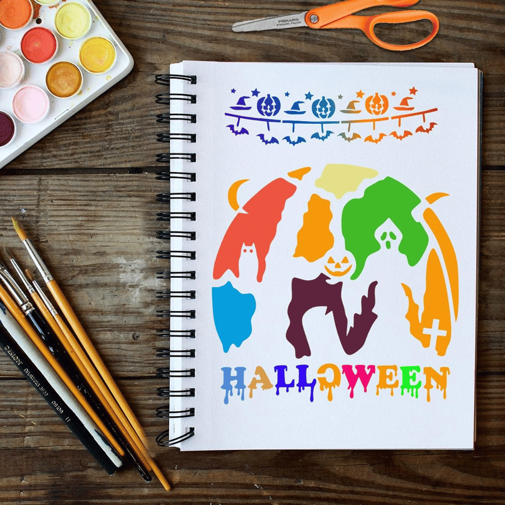 Halloween Stencils For Kids!