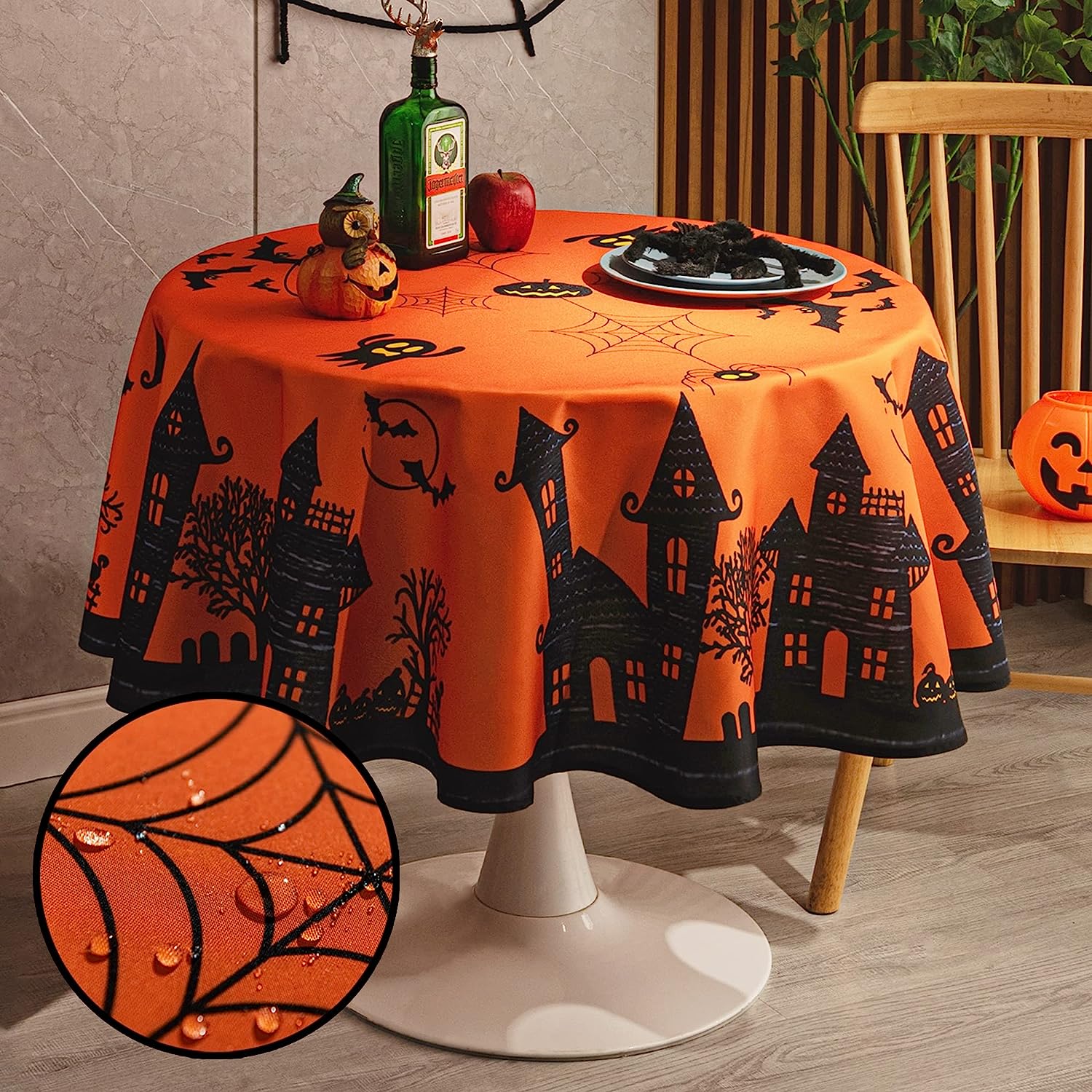 Halloween tablecloth