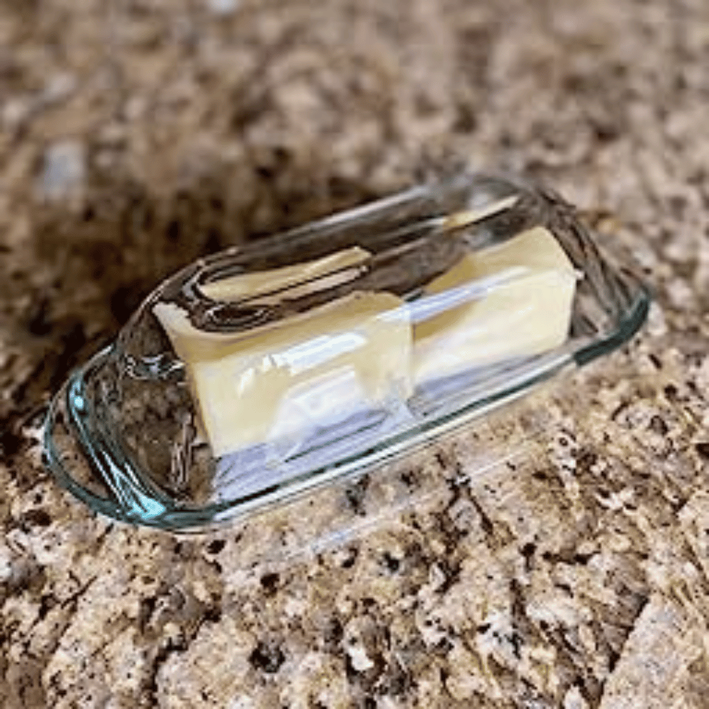 Glass Butter Dish!