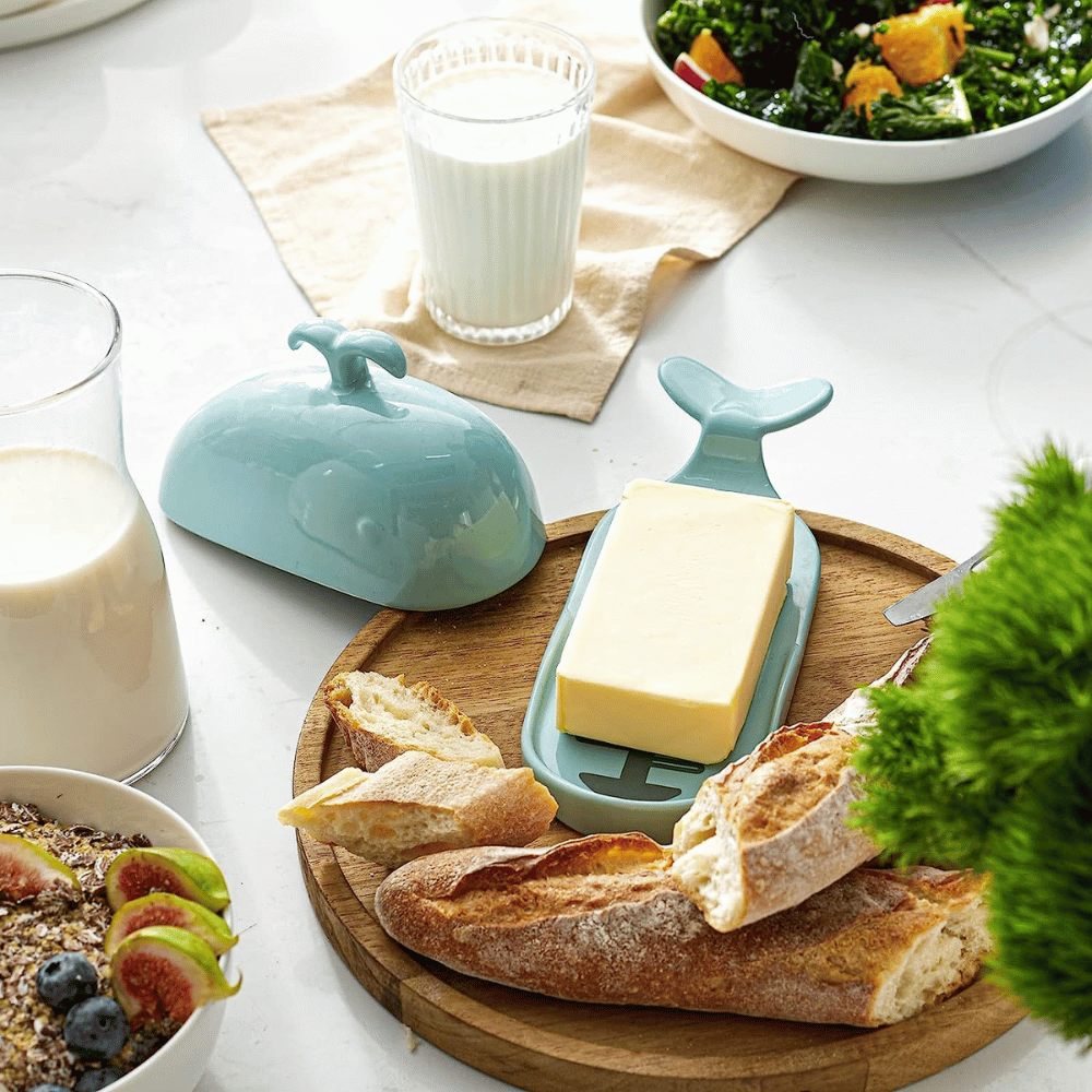 Whale Butter Dish with Lid!