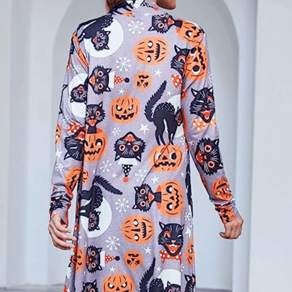 halloween cardigan
