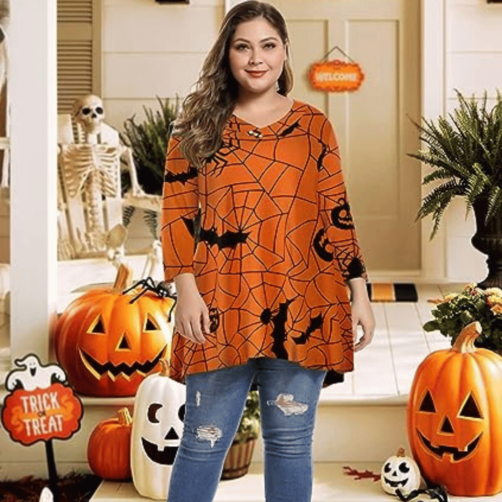 Plus Size Halloween Shirts