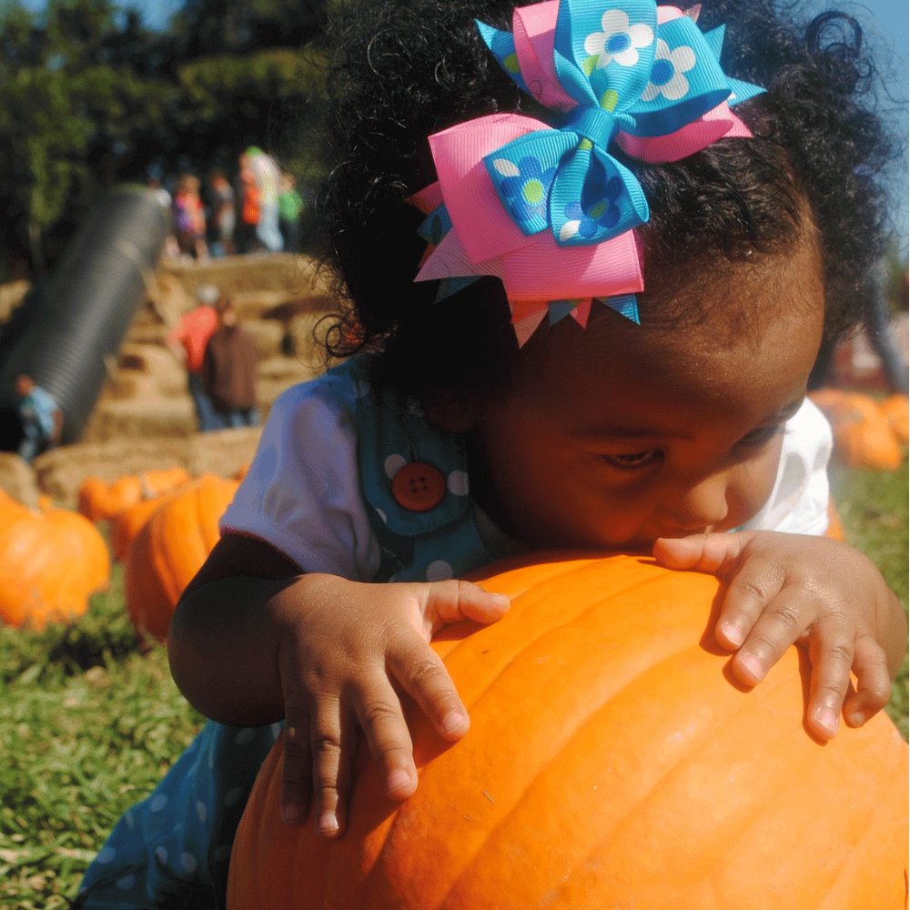 Baby and Pumpkin!