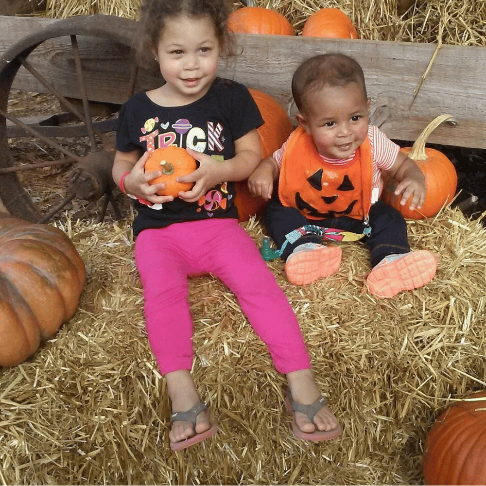 Children and Pumpkins!