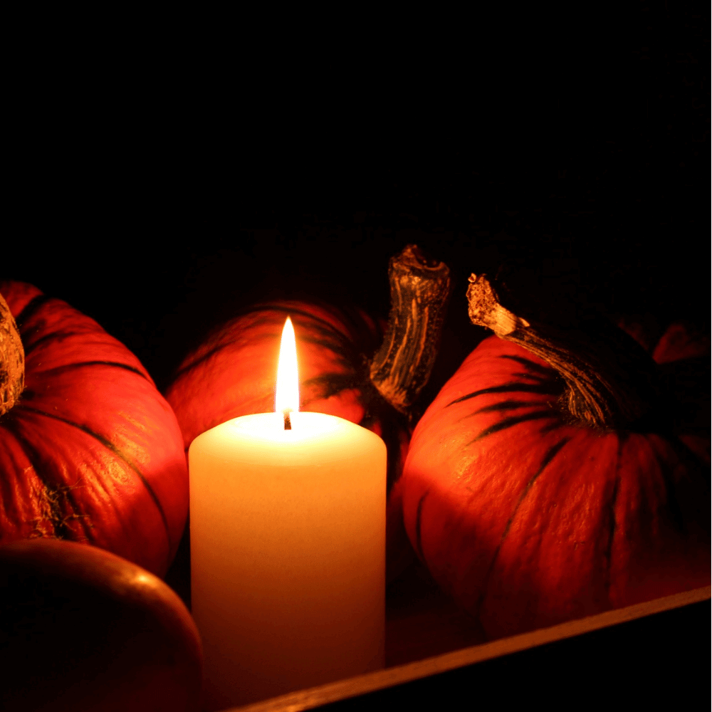 Pumpkins and Candle!