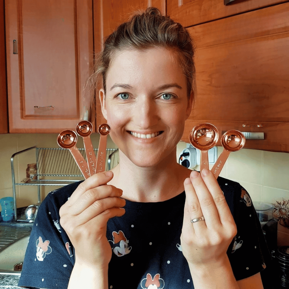 Copper Measuring Cups and Spoons Set!