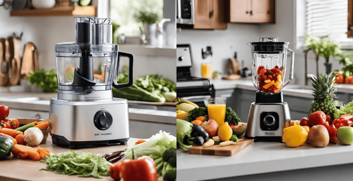 What is better, a blender or food processor?