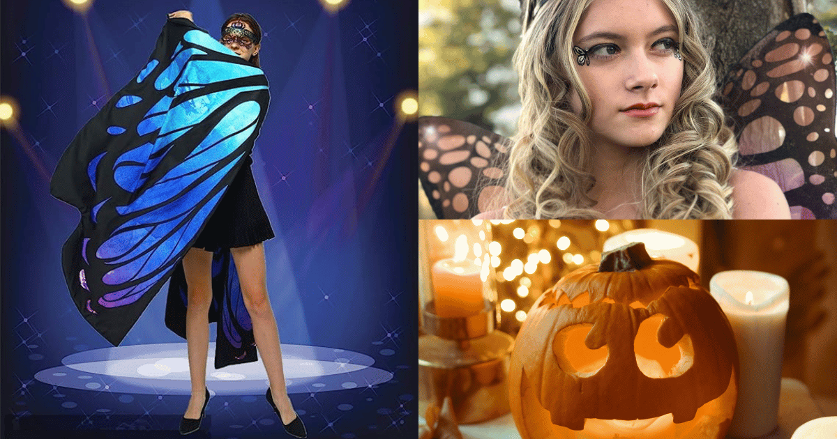 Transform With a Majestic Butterfly Halloween Costume!