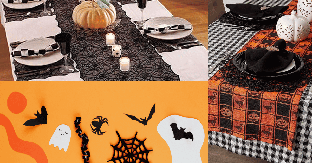 Spooky Style meets Dining: Halloween Table Runner!