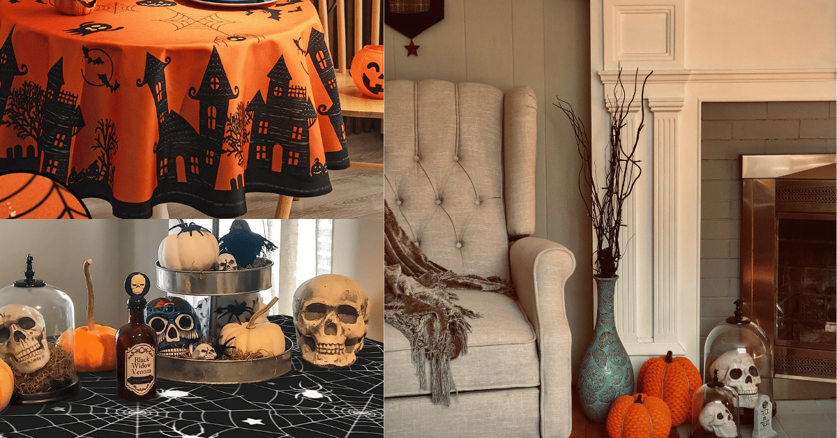 Get into the Spirit with a Spooky Halloween Tablecloth!
