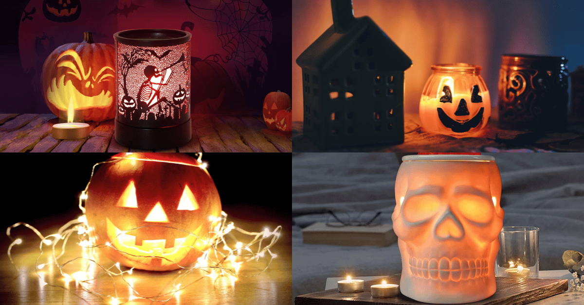 Spook up your Space with these Halloween Wax Warmers!