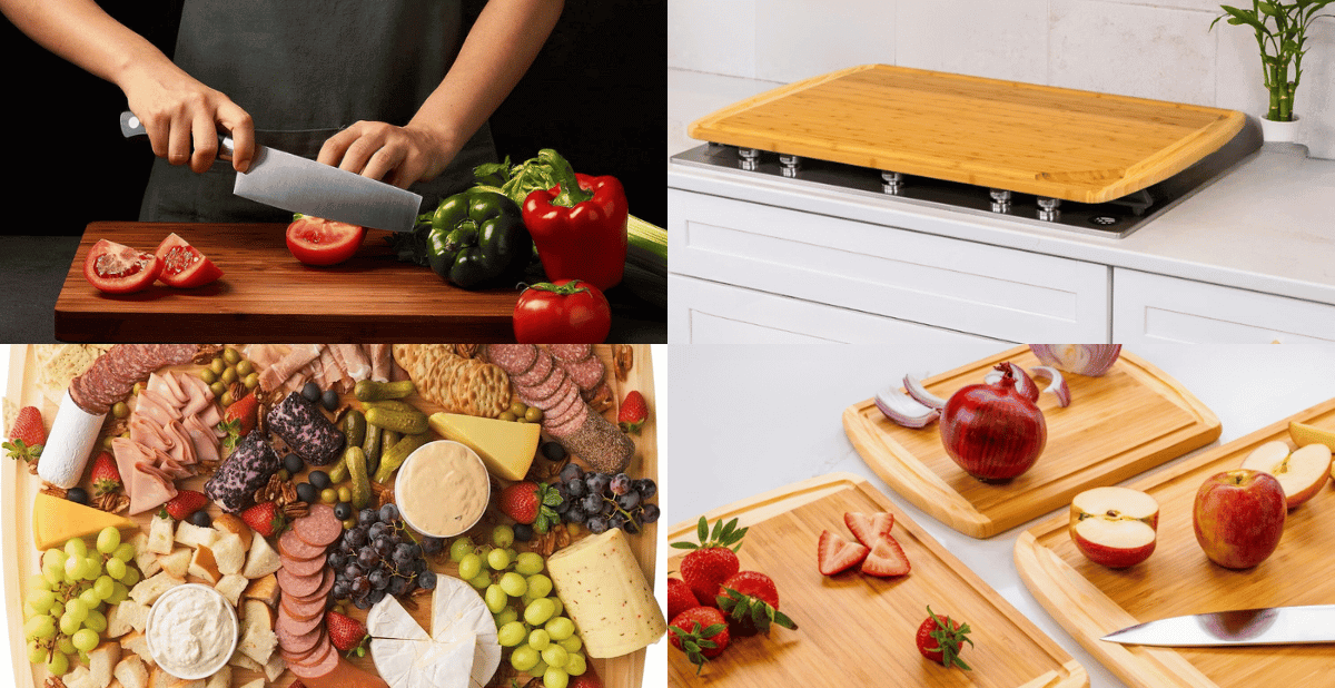 Bamboo Cutting Board: Chic & Sturdy!