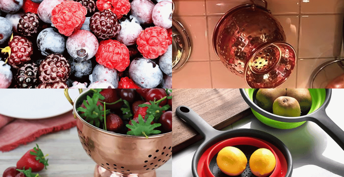 Berry Colander: Kitchen's Vibrant Star!